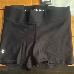 Under Armour Black Athletic Compression Shorts